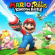 Mario aims a gun in Mario + Rabbids: Kingdom Battle, which is currently free on Nintendo Switch.